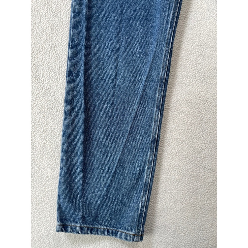 Vintage 90s Lauren Ralph Lauren Womens 34 Jeans Blue High Rise Straight Leg - Picture 10 of 16